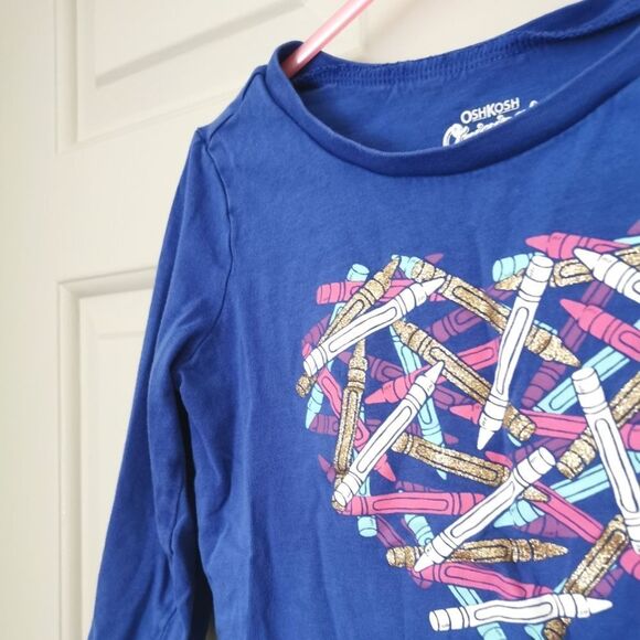 3/$10 Oshkosh B'gosh long sleeve size 5 - Picture 2 of 4
